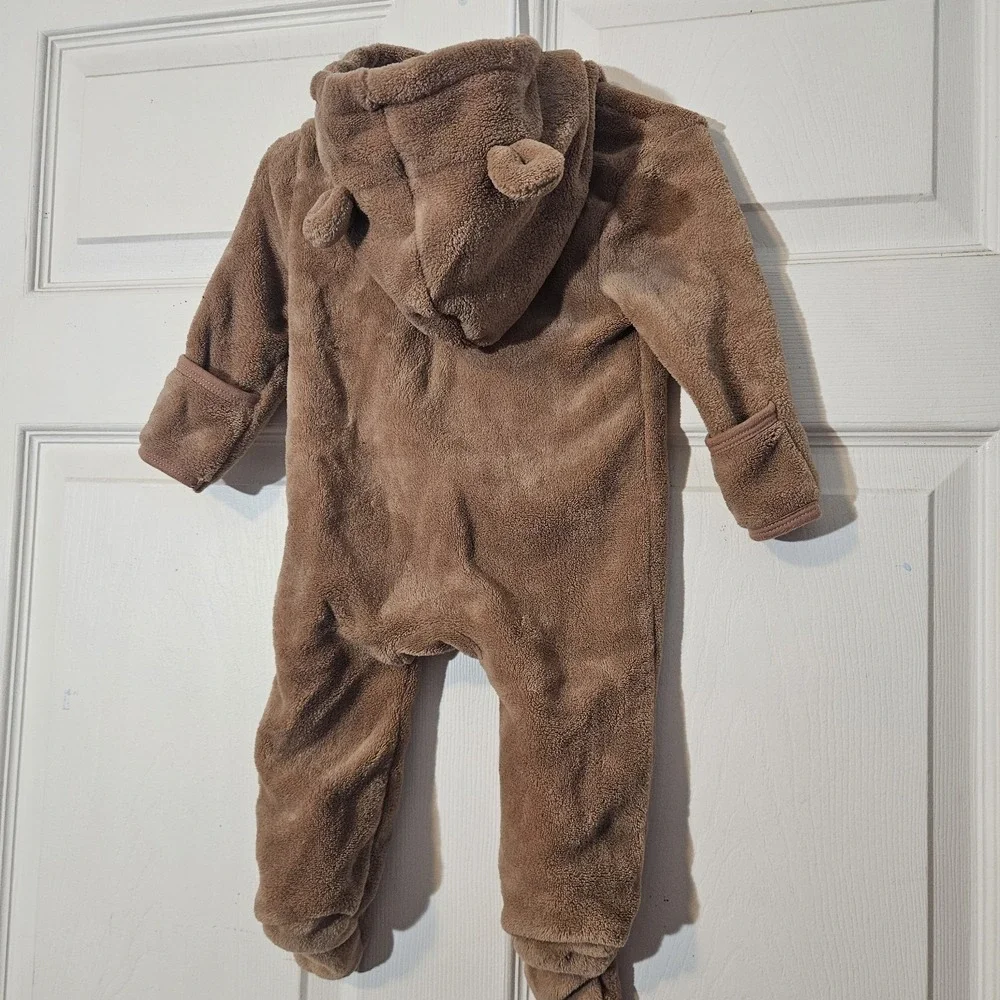 Disney Baby 6-9 months Winnie‎ the Pooh Hooded Fleece One Piece Costume Infant
